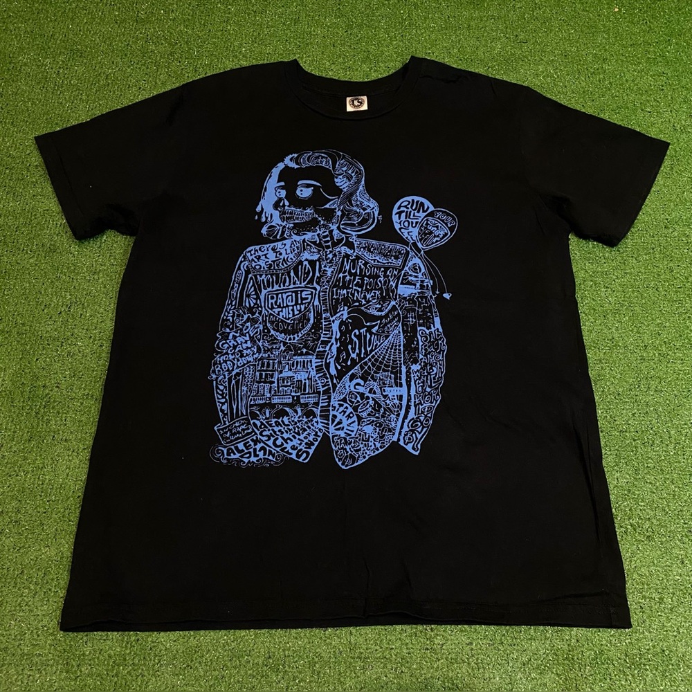 Hozier Lost In A Haze Concert Band Merch T-shirt Alex De Corte Art Black Medium